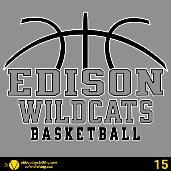 Edison Boys Basketball 2024 Design 15