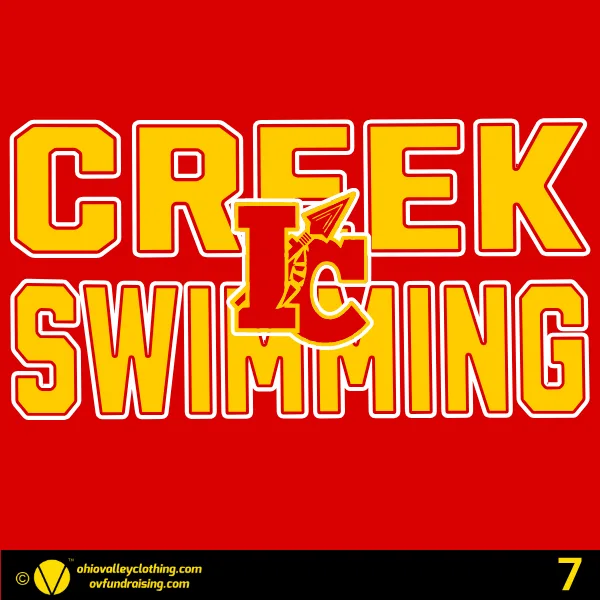 Indian Creek Swimming 2024 Design 07
