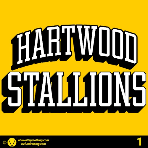 Hartwood Stallions 2026 Fundraising Sample Designs