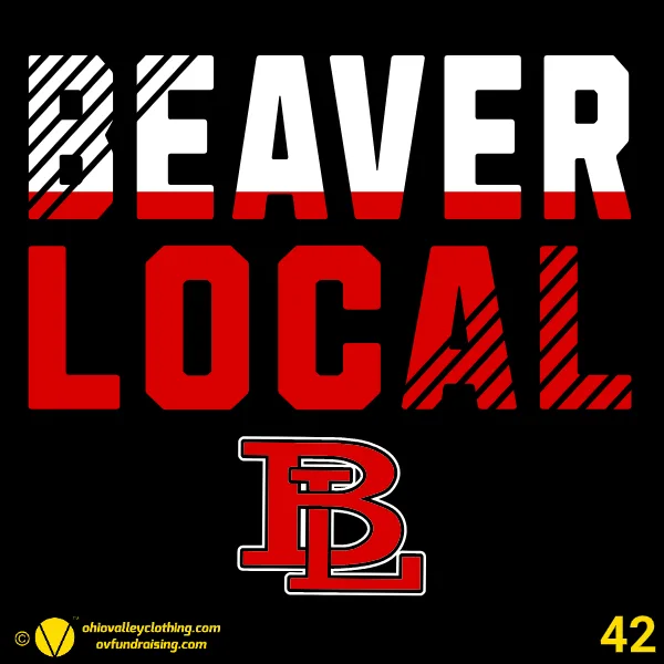 Beaver Local Touchdown Club 2025 Design 42