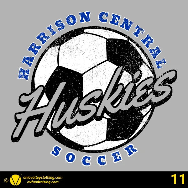 Harrison Central Soccer 2024 Design 11