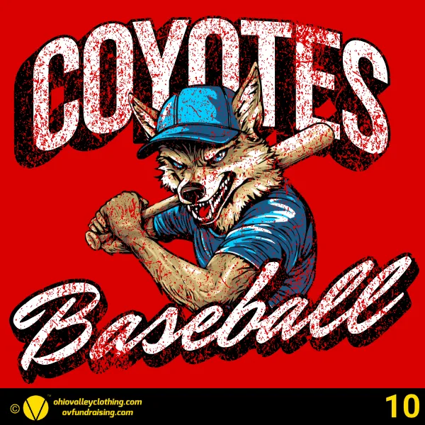 SV Coyotes Baseball Club Fall 2024 Design 10