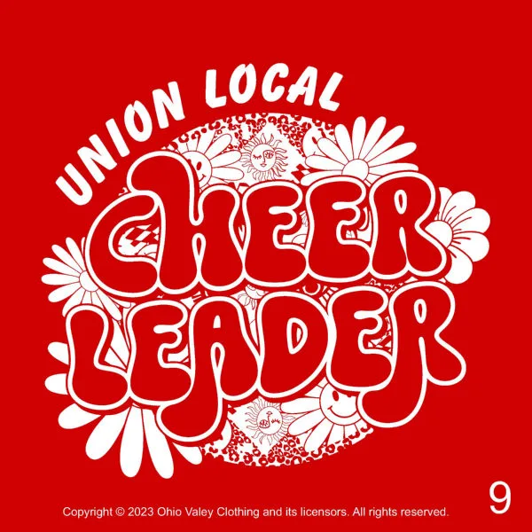 Union Local Cheerleaders 2023 Fundraising Sample Design Page 09