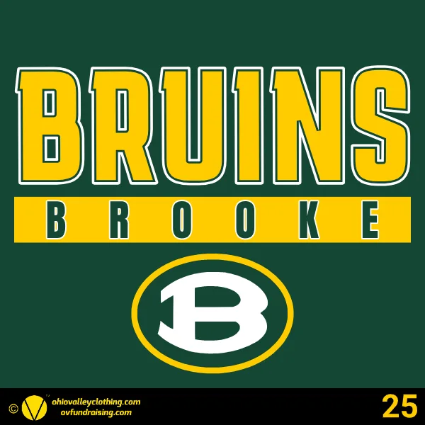 Brooke Middle School Baseball 2025 Design 25