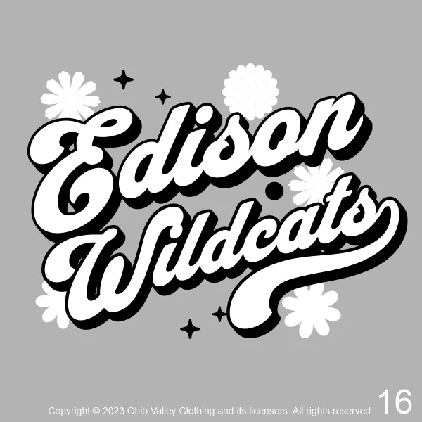 Edison Lady Wildcats Soccer 2023 Sample Designs Page 16u