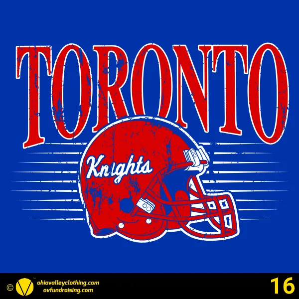 Toronto High School Football 2025 Design 16