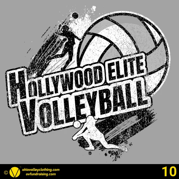 Hollywood Elite Volleyball 2024 Design 10