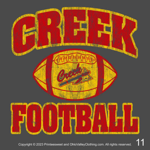 Creek Youth Football Fundraising 2023 Sample Designs Creek Youth Football 2023 Fundraising Sample Design Page 11
