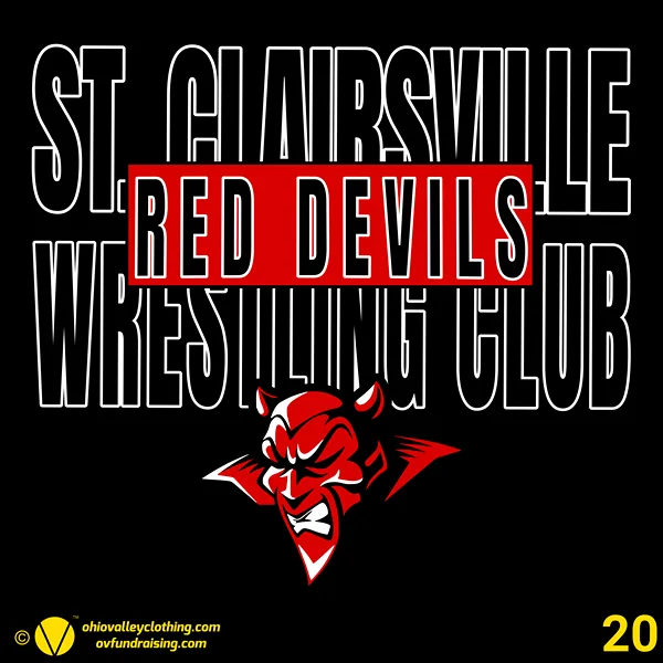 St. Clairsville Wrestling Club 2024-2025 Design 20