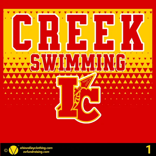 Indian Creek Swimming 2024 Design 01