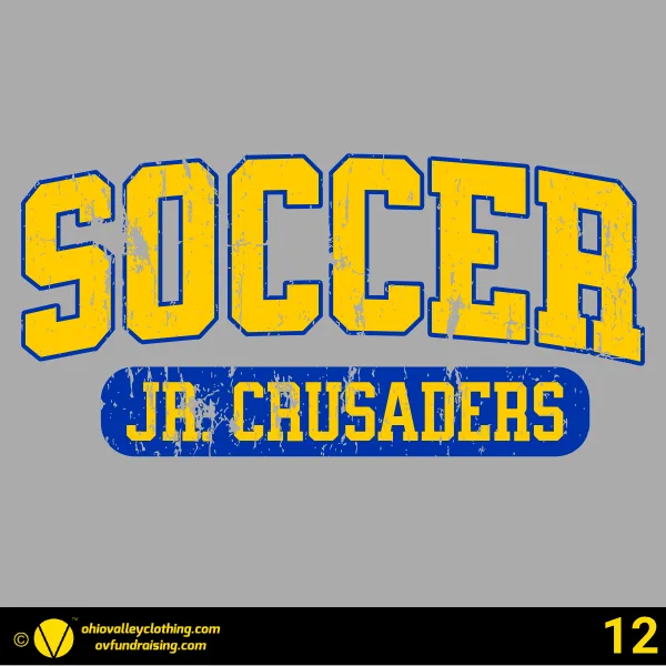 Jr. Crusaders Soccer 2026 Design 12
