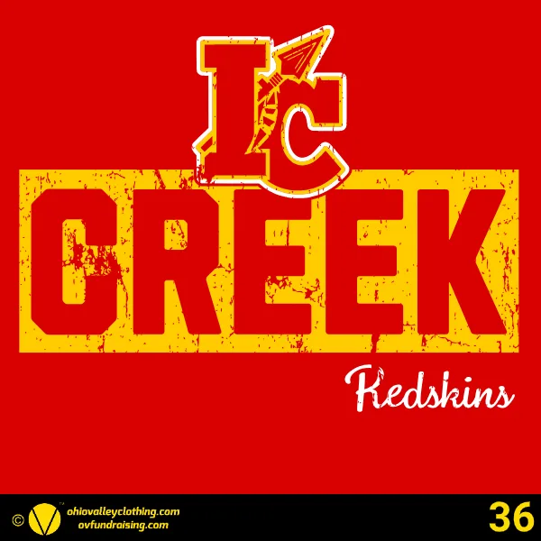 Indian Creek High School Cheerleaders 2025 Design 36