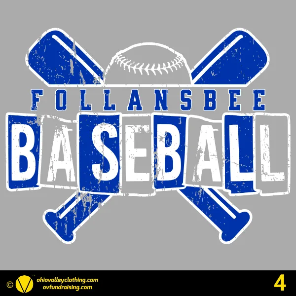 Follansbee Baseball & Softball Association 2025 Design 04