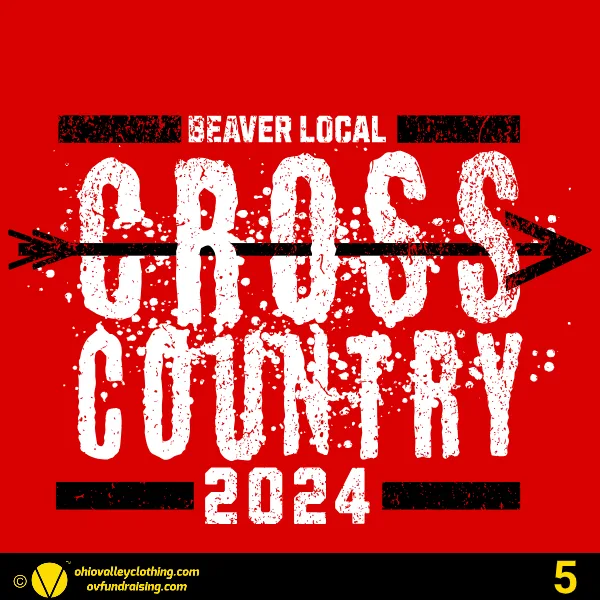 Beaver Local Cross Country Fundraiser 2024- Design 05