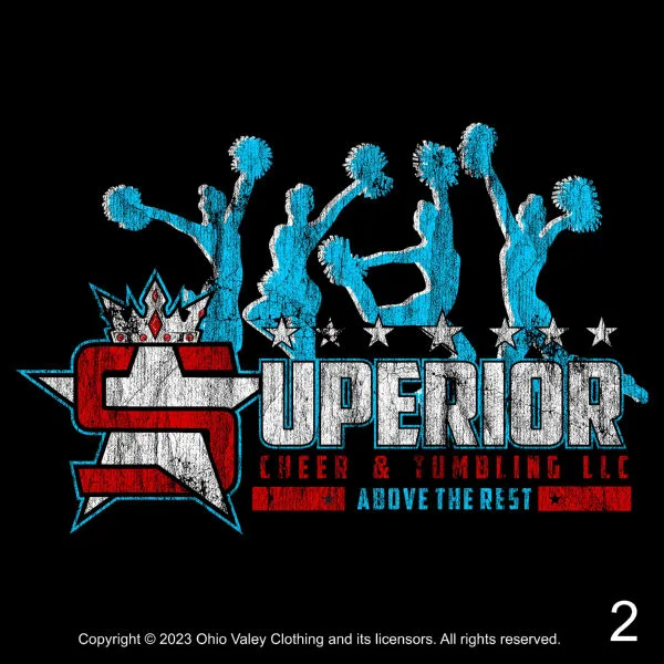 Superior Cheer Fundraising 2023 Sample Design Page 02