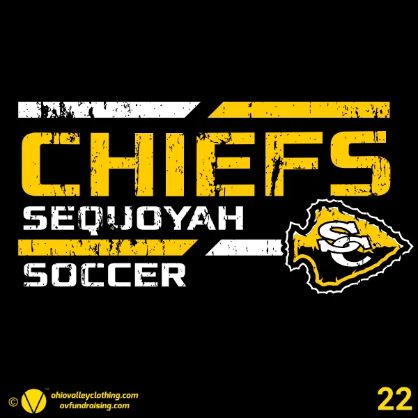 Sequoyah Lady Chiefs Soccer 2026 Design 22