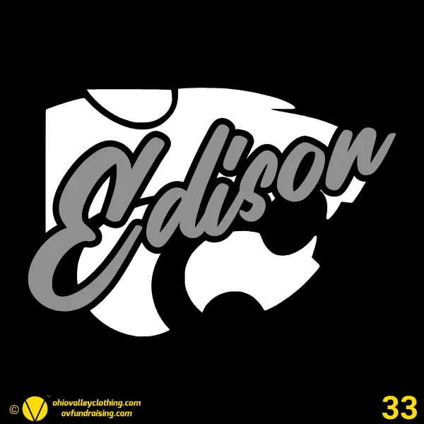 Edison Boys Basketball 2024 Design 33