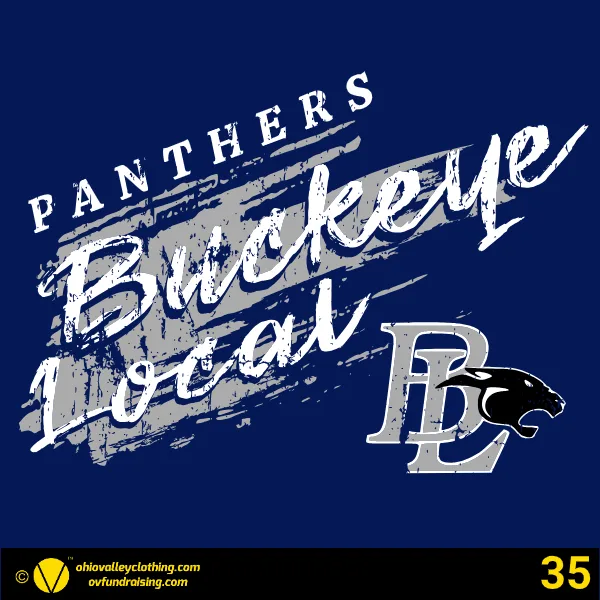 Buckeye Local Lady Panthers Basketball 2025-26 Design 35