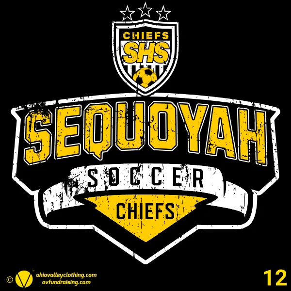 Sequoyah Lady Chiefs Soccer 2026 Design 12