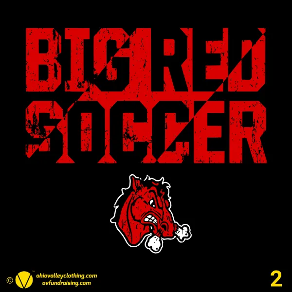 Steubenville Big Red Soccer Spring 2026 Design 02