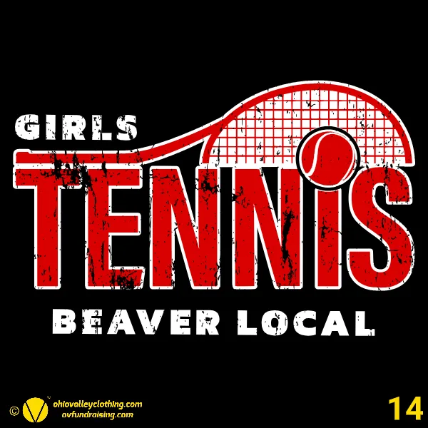 Beaver Local Girls Tennis Fall 2025 Design 14