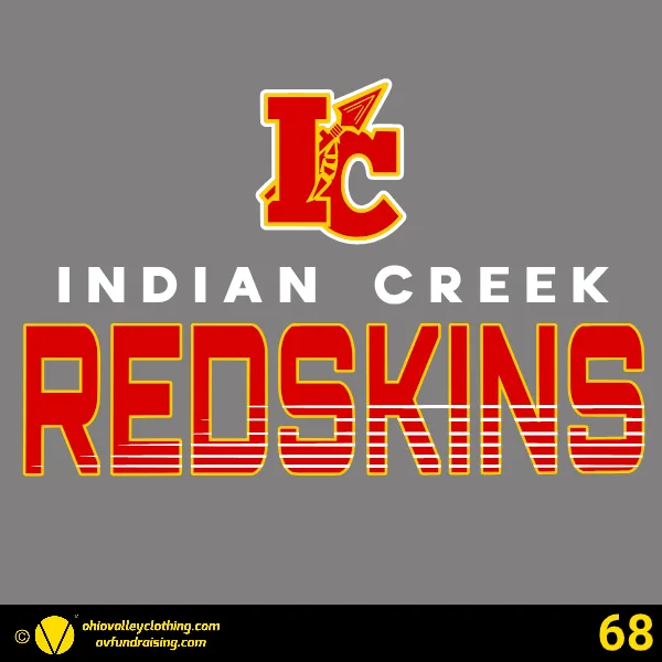 Indian Creek Football Boosters 2025 Design 68