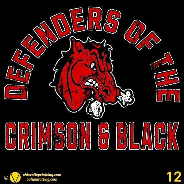 Steubenville Big Red Wrestling 2nd Fundraiser 2024-2025 Design 12