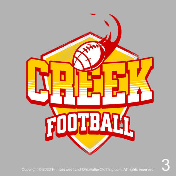 Creek Youth Football Fundraising 2023 Sample Designs Creek Youth Football 2023 Fundraising Sample Design Page 03