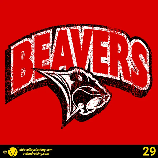 Beaver Local Boys Basketball 2024-2025 Design 29