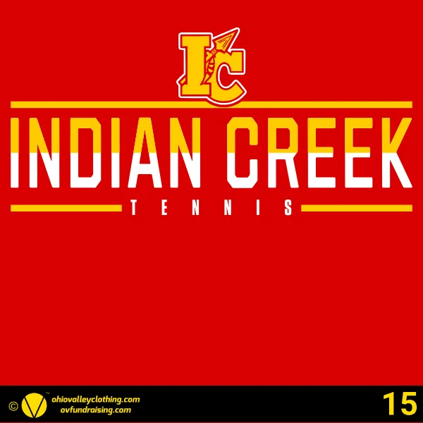 Indian Creek Tennis 2026 Design 15