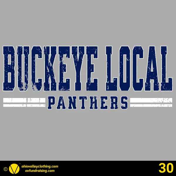 Buckeye Local Junior Panthers Basketball 2026 Design 30
