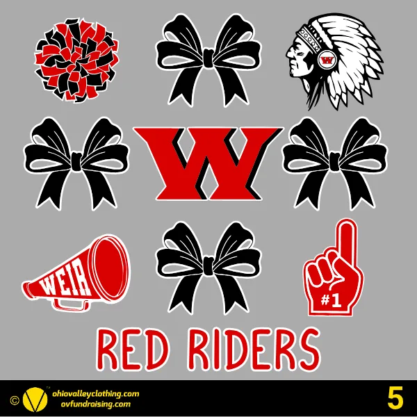 Weir Middle Cheer Parent Group 2025 Design 05