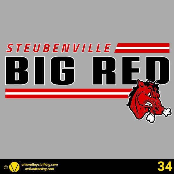 Steubenville Big Red Boys Soccer 2025 Design 34