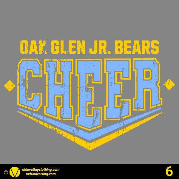 Oak Glen Jr. Bears Cheer 2025 Design 06