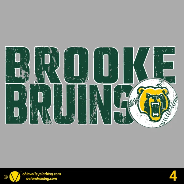 Brooke Middle School Baseball 2025 Design 04