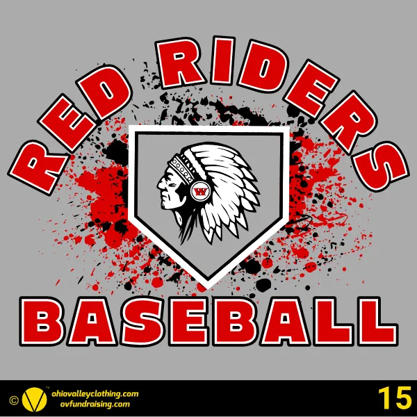 Weir Middle School Baseball 2026 Design 15