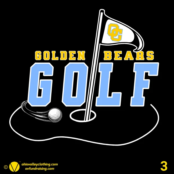 Oak Glen High School Golf 2026 Design 03