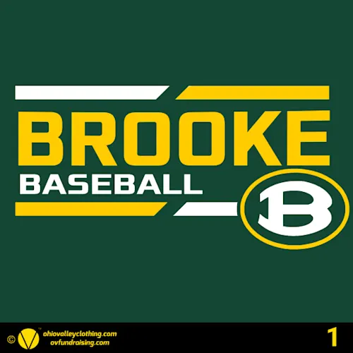 Brooke Middle School Club Baseball 2026 Sample Designs