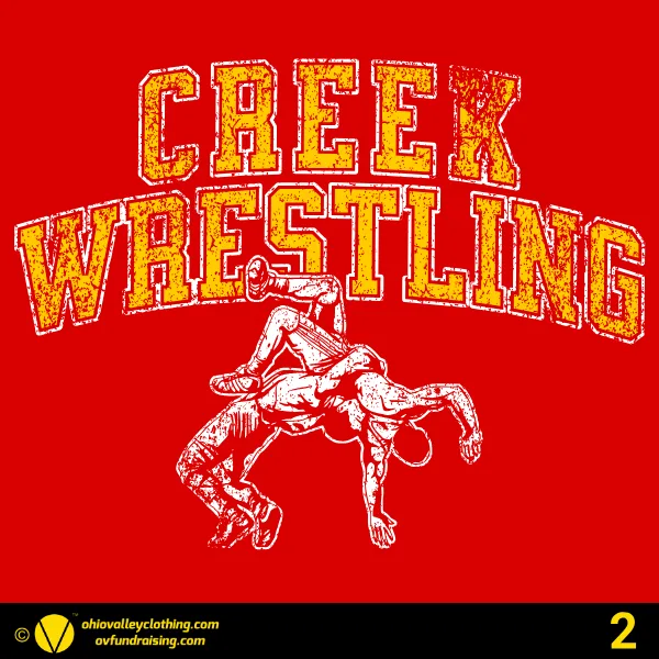 Indian Creek Wrestling 2024 Design 02