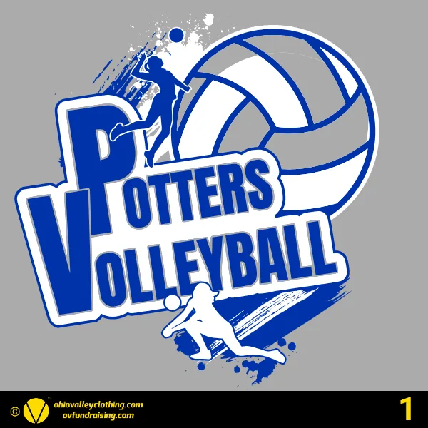 East Liverpool Volleyball 2025 Design 01