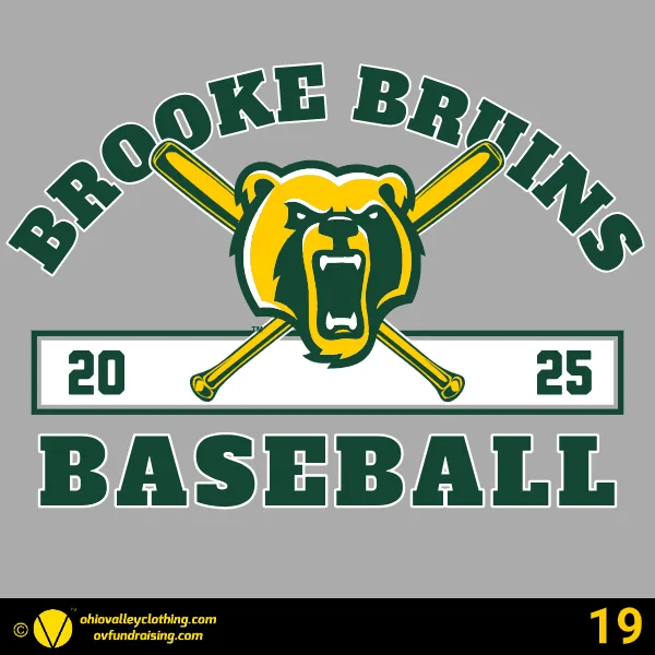 Brooke Middle School Baseball 2025 Design 19