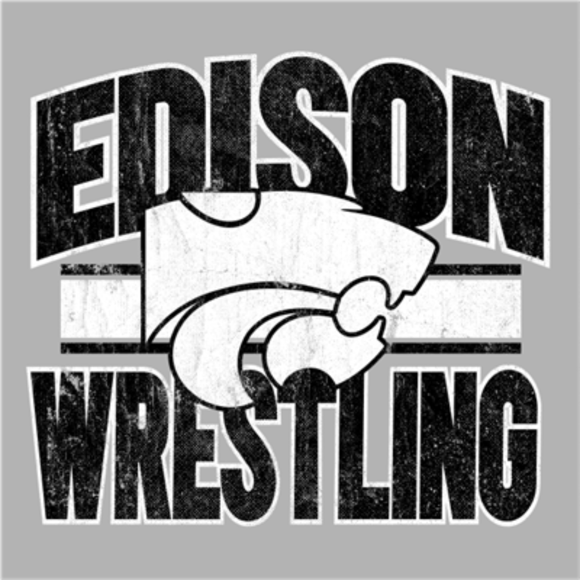 Edison Wrestling 2023 logo