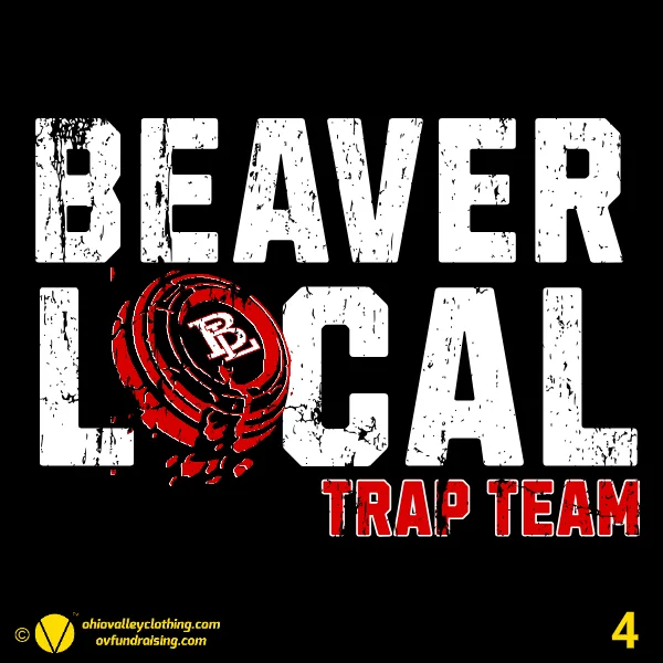 Beaver Local Trap Team 2025 Design 04