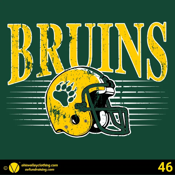 Brooke Middle School Football 2025 Design 46