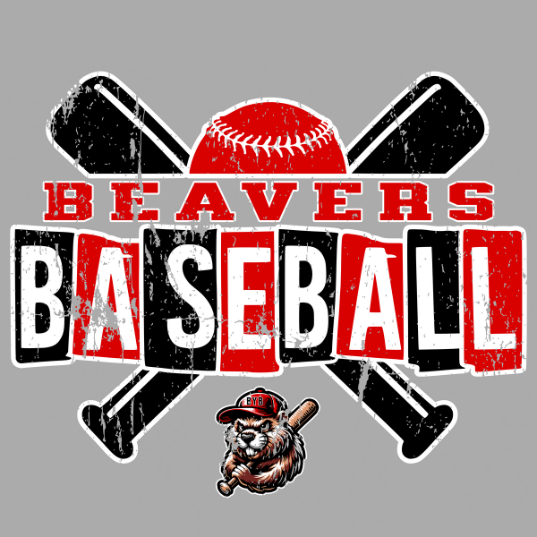 Beaver Youth Baseball 2025 logo