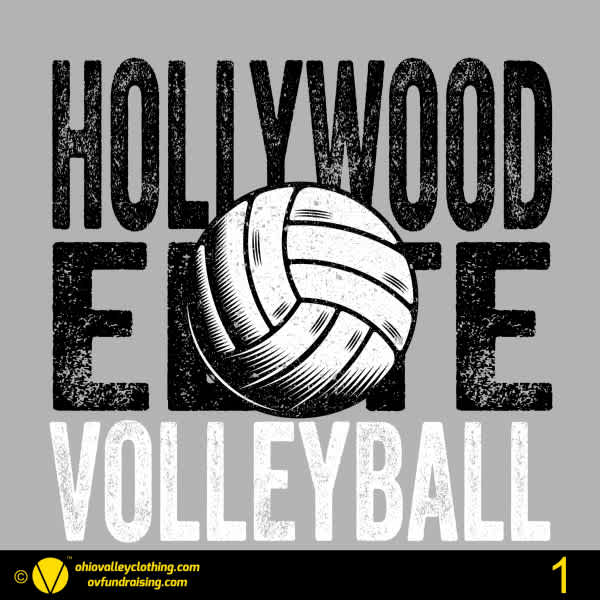 Hollywood Elite Volleyball 2023 Fundraising Sample Designs
