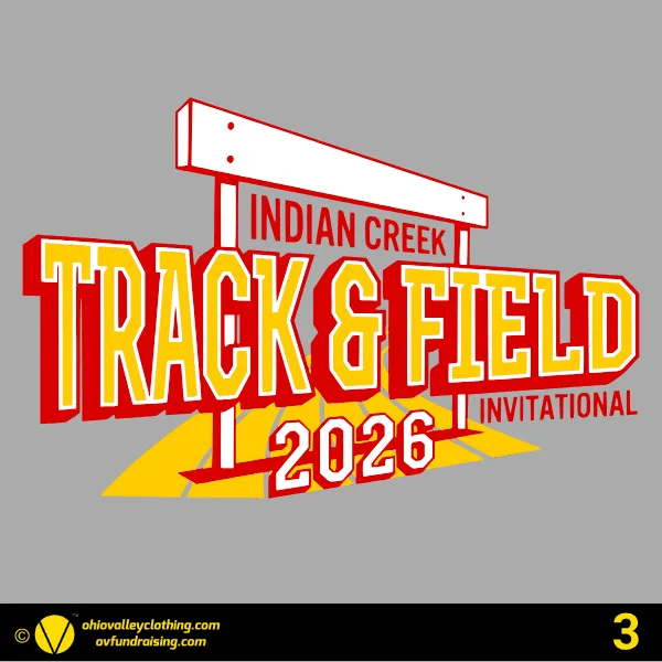 Indian Creek Track Invitational 2026 Design 03