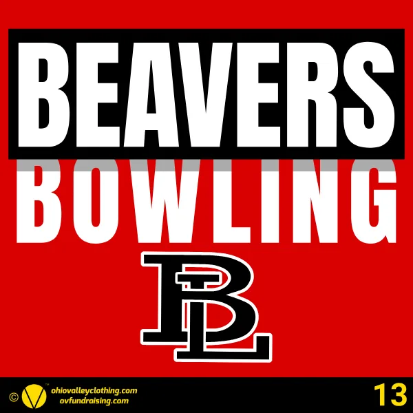 Beaver Local Bowling 2024 Design 13
