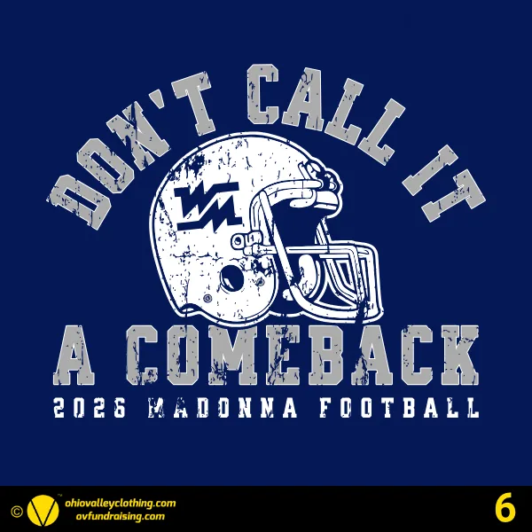 Madonna Football 2026 Design 06