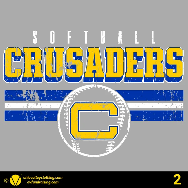 Steubenville Catholic Central Softball 2026 Design 02